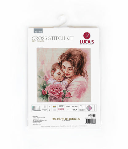 Cross Stitch Kit Luca-S - Moments of Longing, BU5051