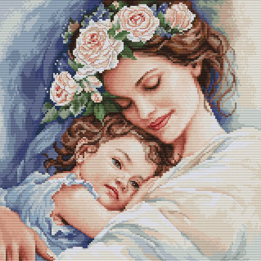 Cross Stitch Kit Luca-S - Eternal Love, BU5052