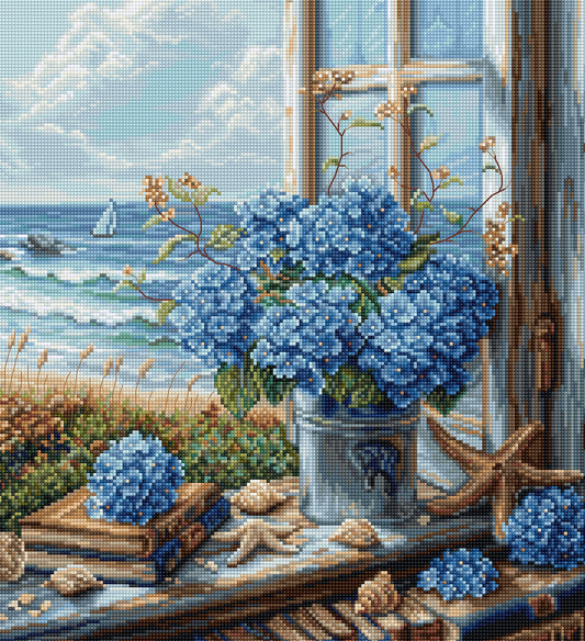 Cross Stitch Kit Luca-S - Sea View , BU5065