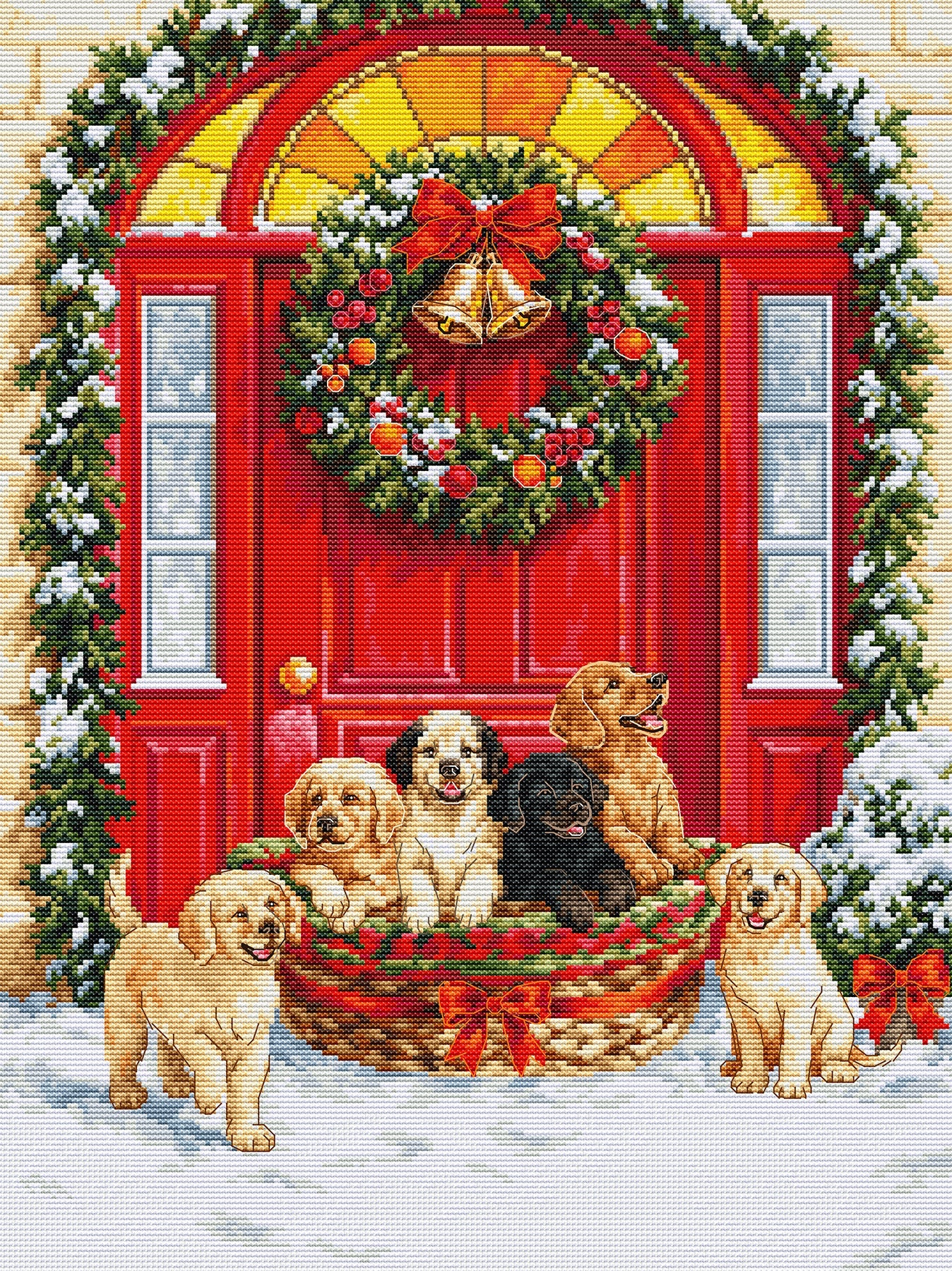 Cross Stitch Kit Luca-S - Santa’s Delivery, BU5102