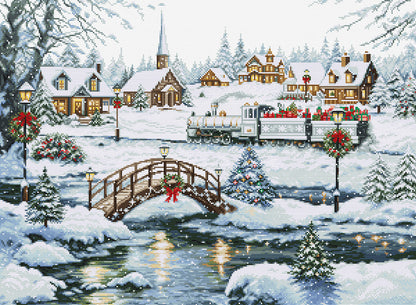 Cross Stitch Kit Luca-S GOLD - Icy Lights, BU5111