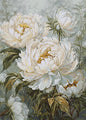 Cross Stitch Kit Luca-S GOLD -The Light of Spring Peonies, B715