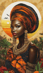 Cross Stitch Kit Luca-S GOLD - Queen of the Sunlit Continent, B720
