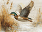 Cross Stitch Kit Luca-S GOLD - Golden Flight, B730