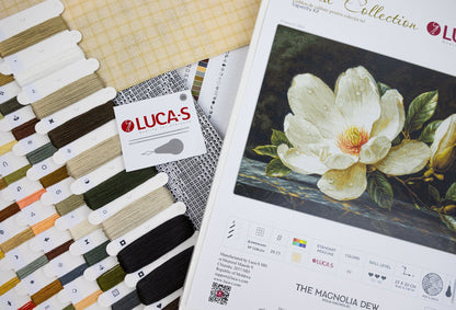 Petit Point Kit Luca-S GOLD - The Magnolia Dew, G713