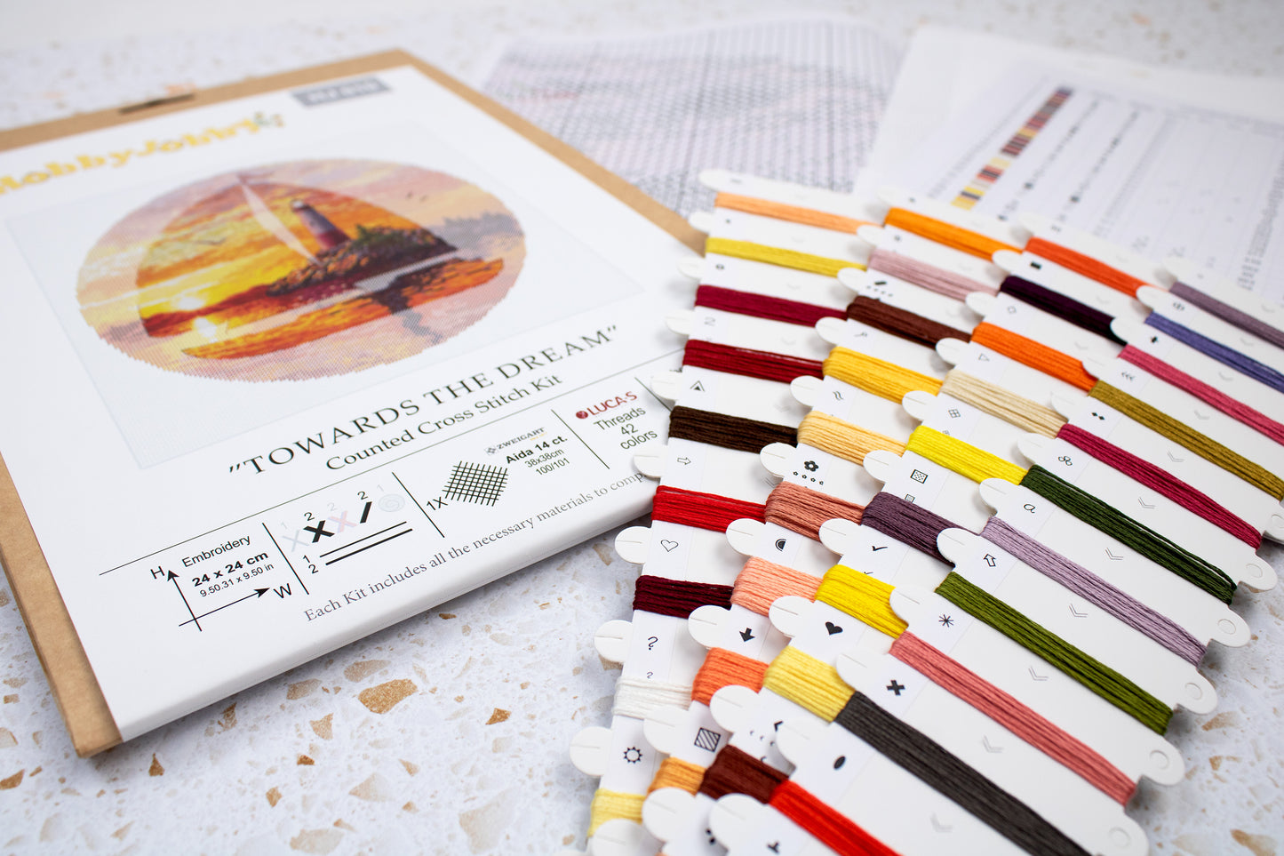 Cross Stitch Kit HobbyJobby - Towards The Dream