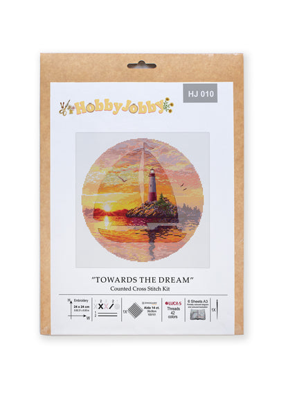 Cross Stitch Kit HobbyJobby - Towards The Dream