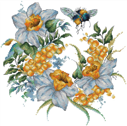 Cross Stitch Kit HobbyJobby - Honey Afternoon