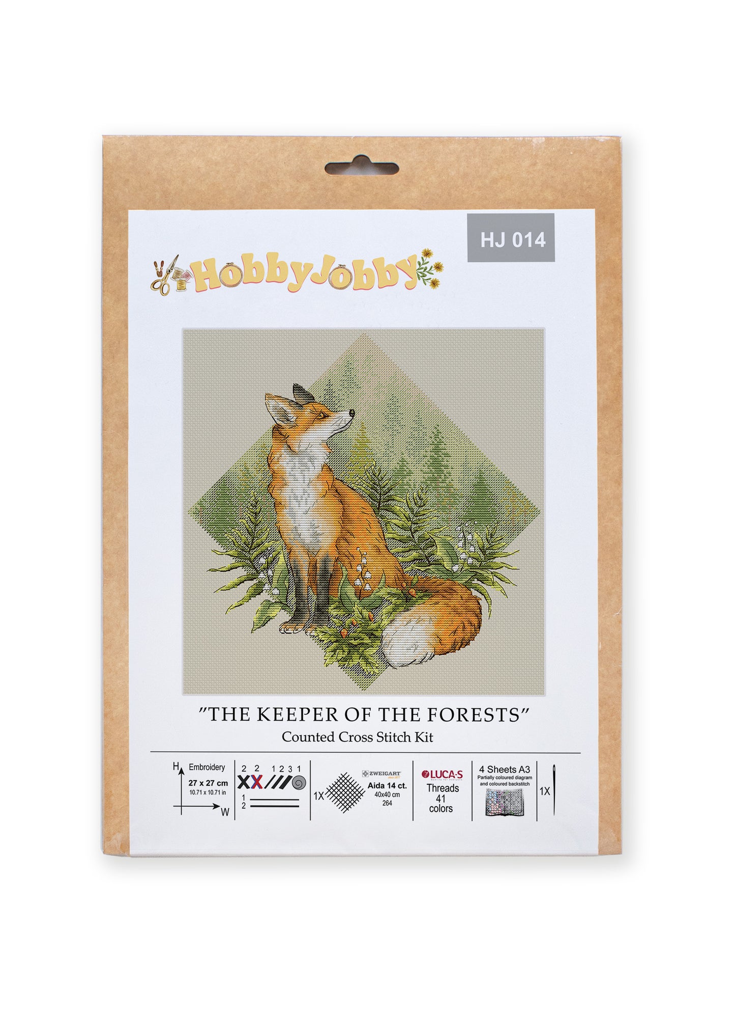 Cross Stitch Kit HobbyJobby - The Keeper of The Forests