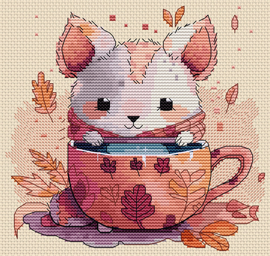 Cross Stitch Kit HobbyJobby - The Warm Autumn