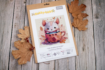 Cross Stitch Kit HobbyJobby - The Warm Autumn