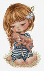 Cross Stitch Kit HobbyJobby - The Nearby Friends