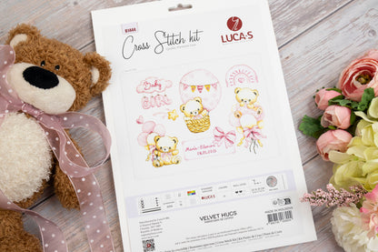 Cross Stitch Kit Luca-S - Velvet Hugs, B1444