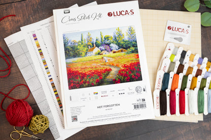 Cross Stitch Kit Luca-S - Not Forgotten, B607