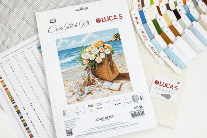 Cross Stitch Kit Luca-S - Azure Beach, B735