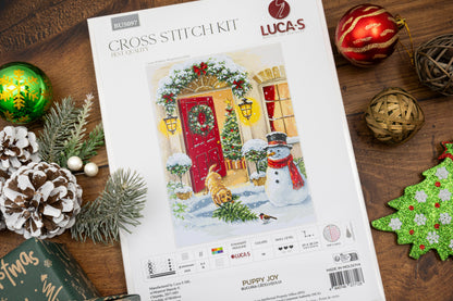 Cross Stitch Kit Luca-S - Puppy Joy, BU5097