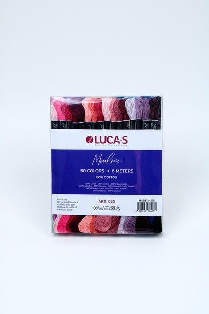 Mouliné Luca-S - Luca-S Thread Kits 50 colors