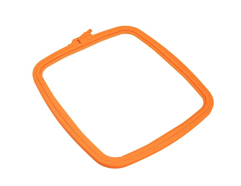 Cross Stitch Square Hoop, Orange - Nurge Embroidery Hoop