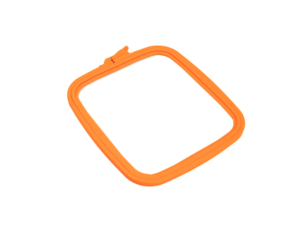 Cross Stitch Square Hoop, Orange - Nurge Embroidery Hoop