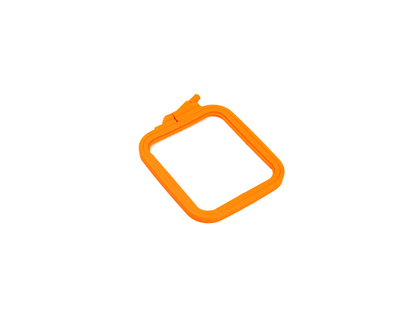 Cross Stitch Square Hoop, Orange - Nurge Embroidery Hoop
