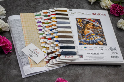 Petit Point Kit Luca-S GOLD -  The Mexican Fest , G706