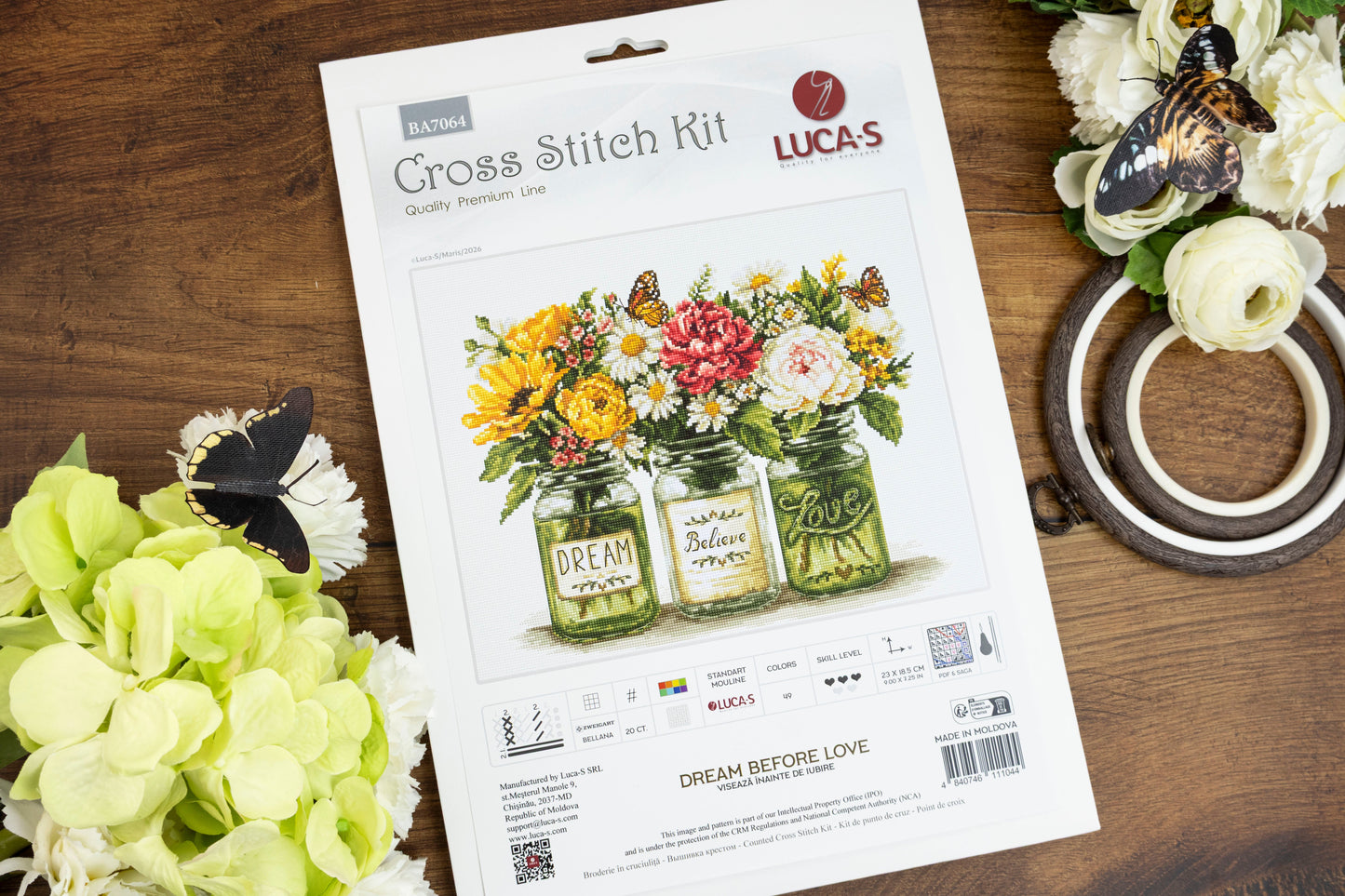Cross Stitch Kit Luca-S - Dream Before Love, BA7064
