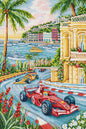 Cross Stitch Kit Luca-S - F1 Grand Prix Monaco, PK05