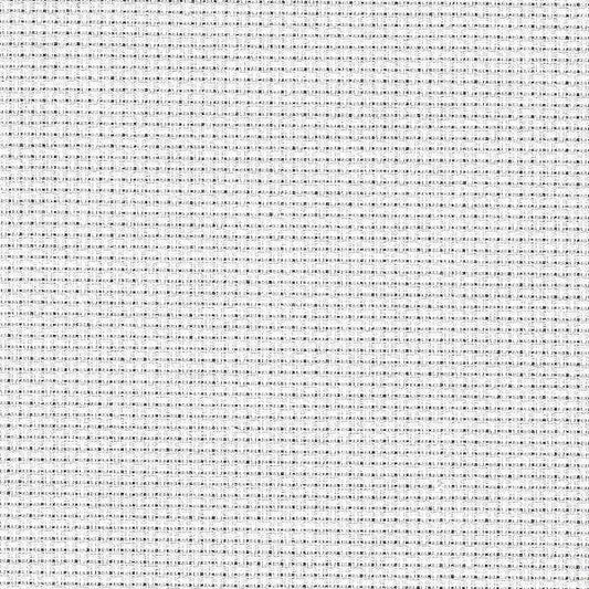 Aida 11 Count Zweigart Needlework Fabric Perl-Aida, Color 100 (Snow White) Fabric - HobbyJobby