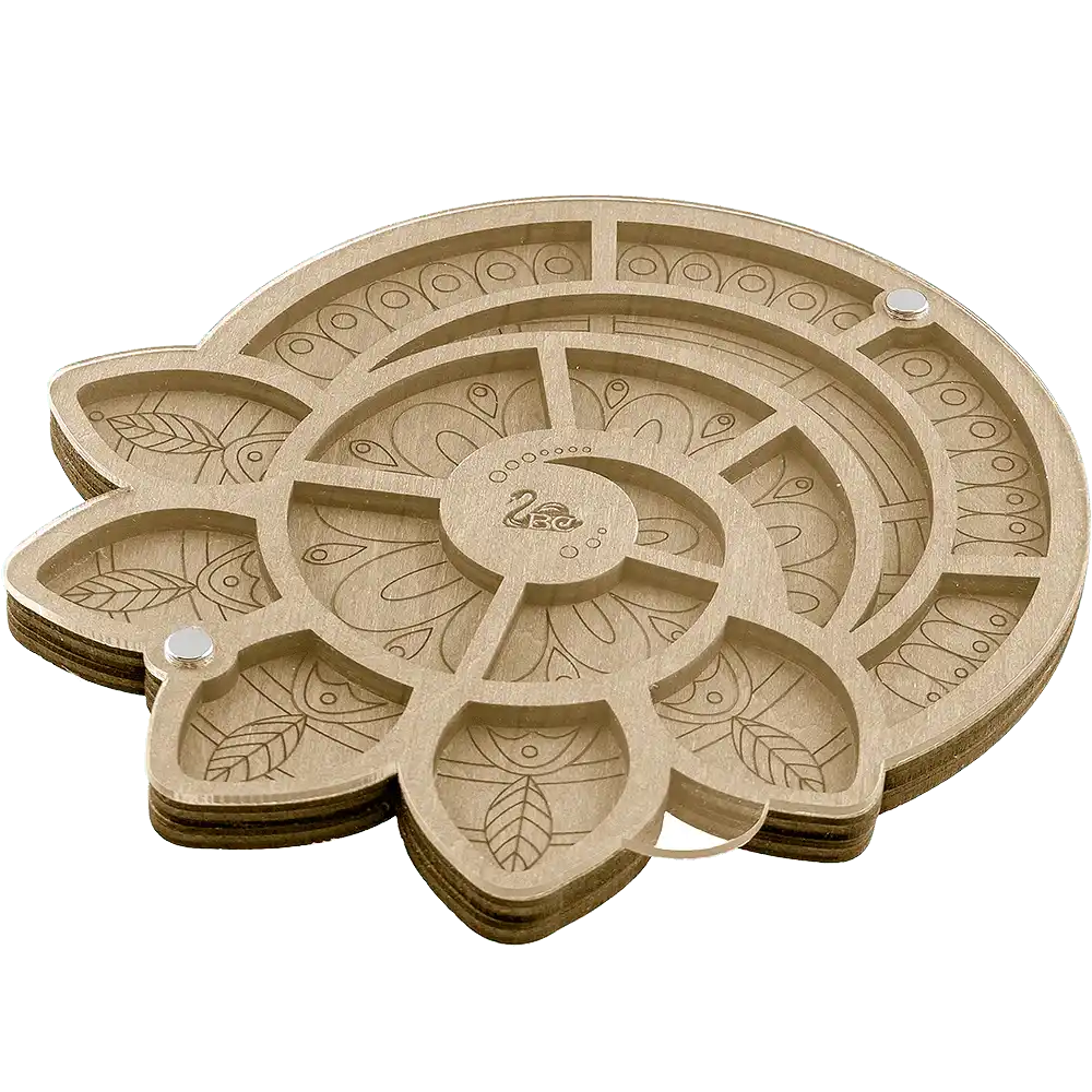 Bead Organizer - Bead Storage Box with Transparent Cover Wonderland Crafts Bead Organizers - HobbyJobby