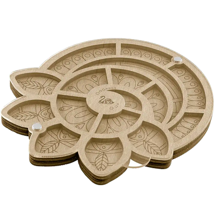 Bead Organizer - Bead Storage Box with Transparent Cover Wonderland Crafts Bead Organizers - HobbyJobby