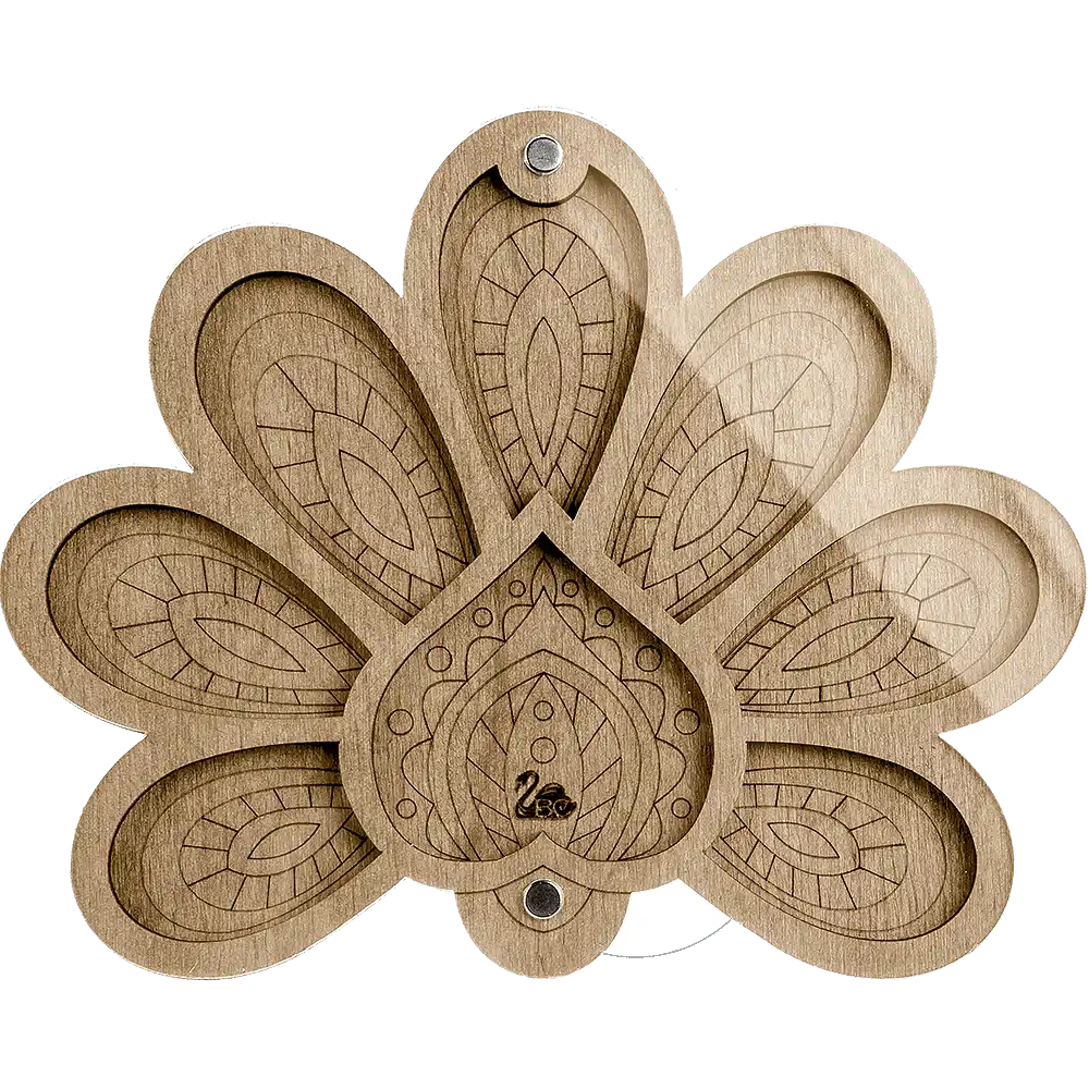 Bead Organizer - Bead Storage Box with Transparent Cover Wonderland Crafts Bead Organizers - HobbyJobby