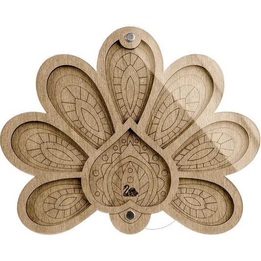 Bead Organizer - Bead Storage Box with Transparent Cover Wonderland Crafts Bead Organizers - HobbyJobby