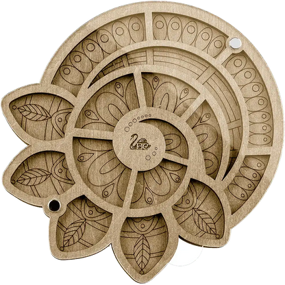 Bead Organizer - Bead Storage Box with Transparent Cover Wonderland Crafts Bead Organizers - HobbyJobby