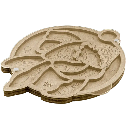 Bead organizer with transparent cover FLZB-032 Wonderland Crafts Bead Organizers - HobbyJobby