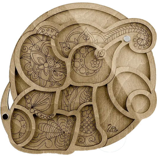 Bead organizer with transparent cover FLZB-033 Wonderland Crafts Bead Organizers - HobbyJobby