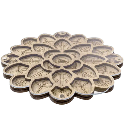 Bead organizer with transparent cover FLZB-092 Wonderland Crafts Bead Organizers - HobbyJobby