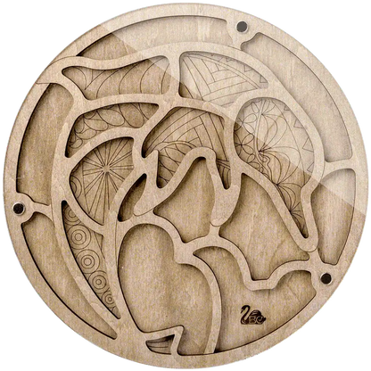 Bead organizer with transparent cover FLZB-114 Wonderland Crafts Bead Organizers - HobbyJobby