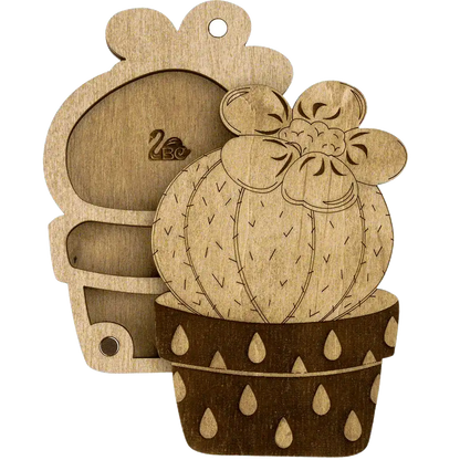 Bead organizer with wooden cover FLZB-098 Wonderland Crafts Bead Organizers - HobbyJobby