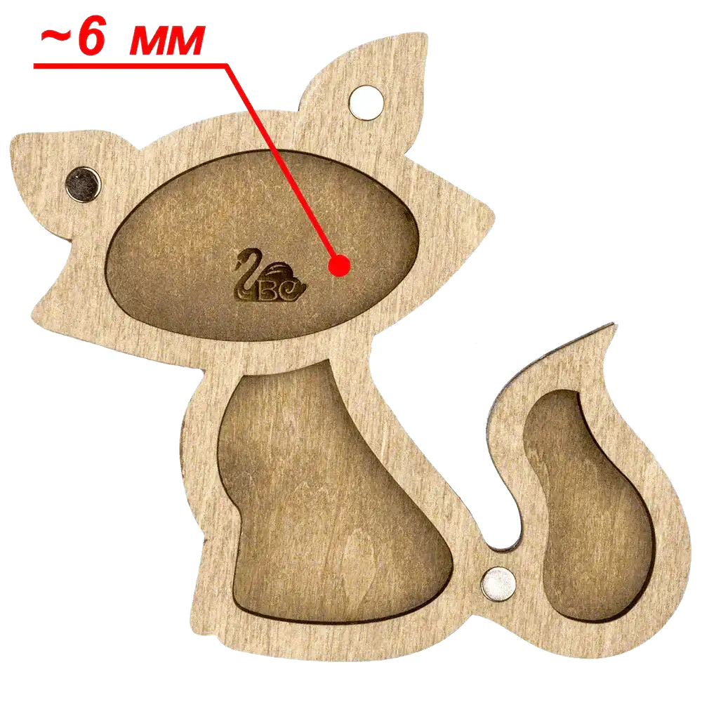 Bead organizer with wooden cover FLZB-099 Wonderland Crafts Bead Organizers - HobbyJobby