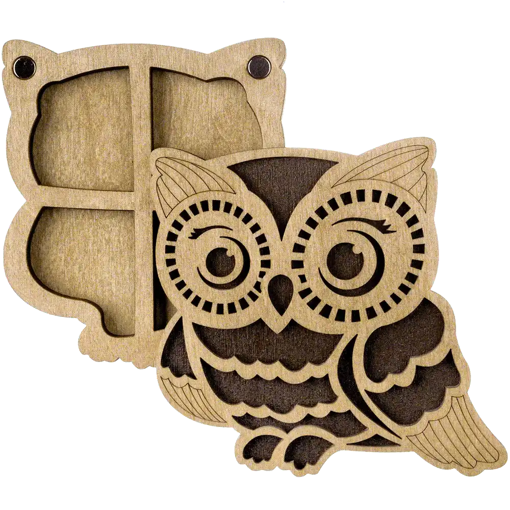 Bead organizer with wooden cover FLZB-101 Wonderland Crafts Bead Organizers - HobbyJobby