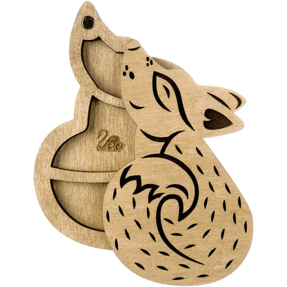 Bead organizer with wooden cover FLZB-104 Wonderland Crafts Bead Organizers - HobbyJobby