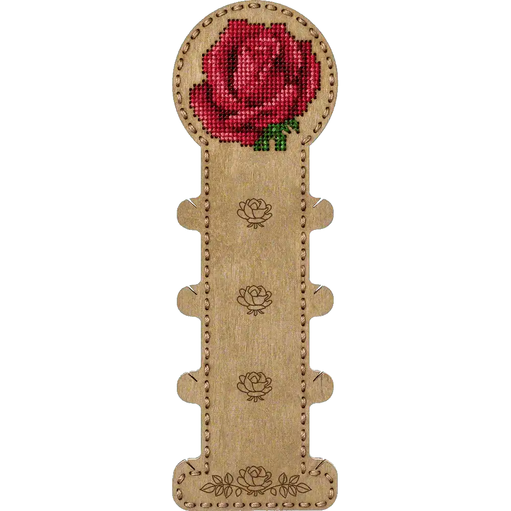 Blank for embroidery with thread on wood FLHW-002 Wonderland Crafts Blank for Embroidery - HobbyJobby