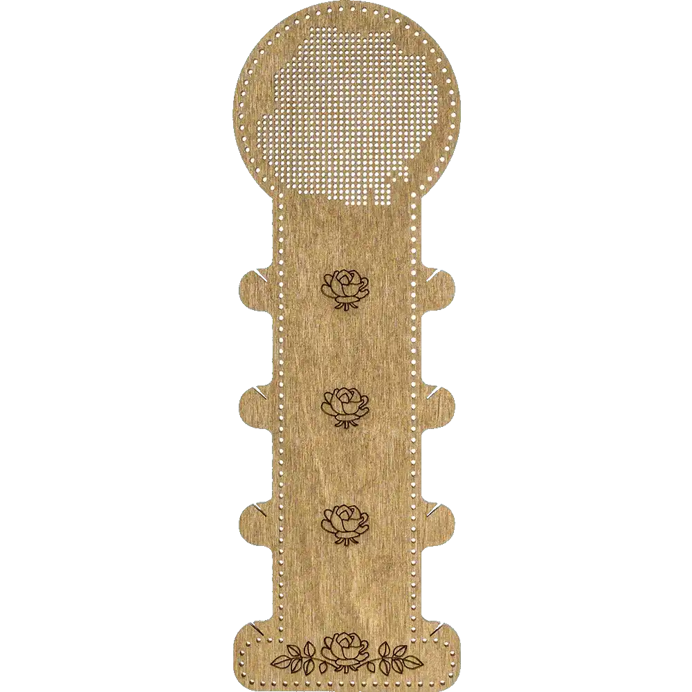 Blank for embroidery with thread on wood FLHW-002 Wonderland Crafts Blank for Embroidery - HobbyJobby