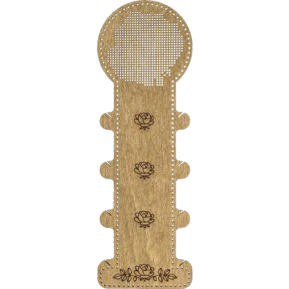 Blank for embroidery with thread on wood FLHW-002 Wonderland Crafts Blank for Embroidery - HobbyJobby