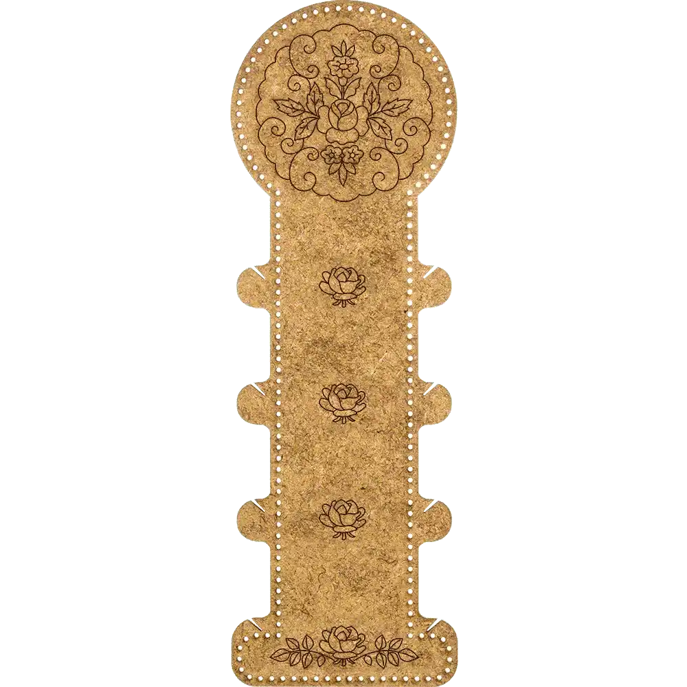 Blank for embroidery with thread on wood FLHW-002 Wonderland Crafts Blank for Embroidery - HobbyJobby