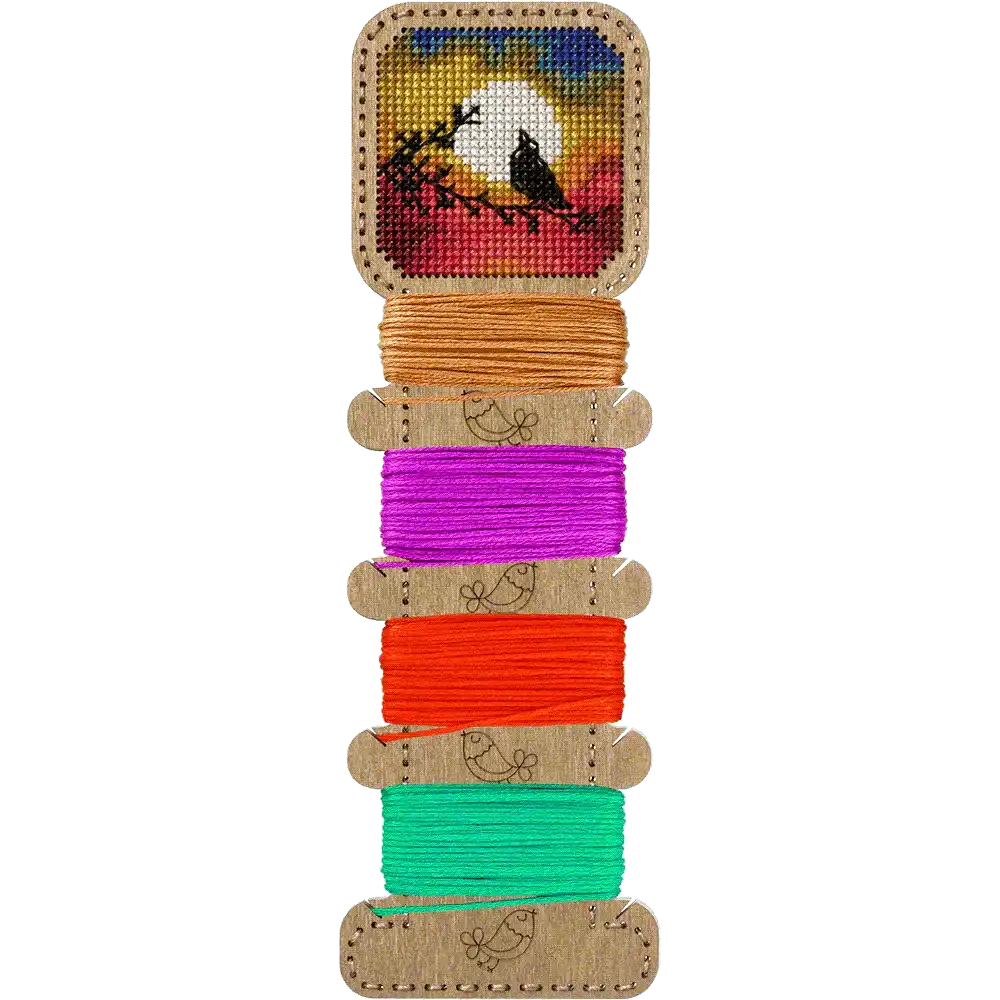 Blank for embroidery with thread on wood FLHW-009 Wonderland Crafts Blank for Embroidery - HobbyJobby