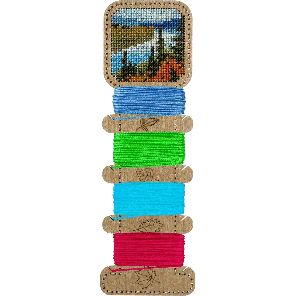 Blank for embroidery with thread on wood FLHW-010 Wonderland Crafts Blank for Embroidery - HobbyJobby