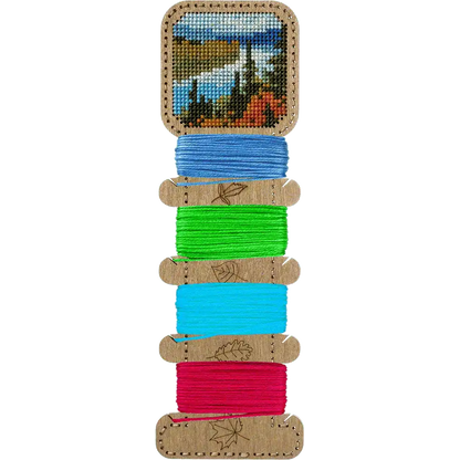 Blank for embroidery with thread on wood FLHW-010 Wonderland Crafts Blank for Embroidery - HobbyJobby