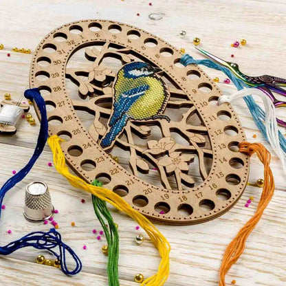 Blank for embroidery with thread on wood FLHW-014 Wonderland Crafts Blank for Embroidery - HobbyJobby