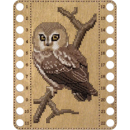 Blank for embroidery with thread on wood FLHW-016 Wonderland Crafts Blank for Embroidery - HobbyJobby